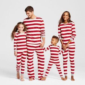 COPY - Men's Red & White Striped Christmas Pajamas
